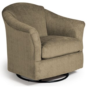 Best Home Furnishings Swivel Glide Chairs Darby Swivel Glider