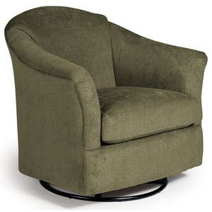 Best Home Furnishings Swivel Glide Chairs Darby Swivel Glider