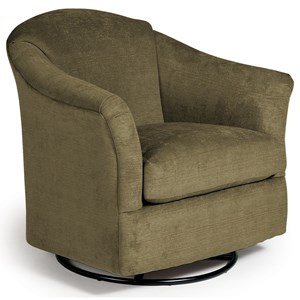 Best Home Furnishings Swivel Glide Chairs Darby Swivel Glider