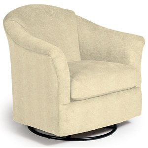 Best Home Furnishings Swivel Glide Chairs Darby Swivel Glider