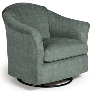 Best Home Furnishings Swivel Glide Chairs Darby Swivel Glider
