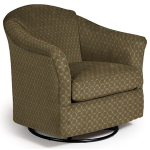 Best Home Furnishings Swivel Glide Chairs Darby Swivel Glider