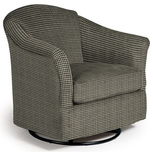 Best Home Furnishings Swivel Glide Chairs Darby Swivel Glider
