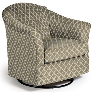 Best Home Furnishings Swivel Glide Chairs Darby Swivel Glider