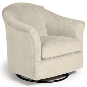Best Home Furnishings Swivel Glide Chairs Darby Swivel Glider