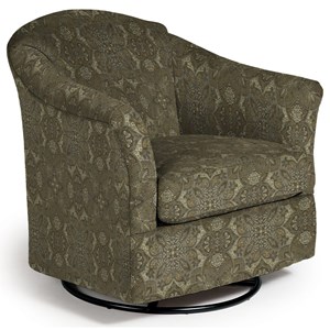 Best Home Furnishings Swivel Glide Chairs Darby Swivel Glider
