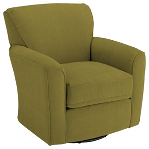 Best Home Furnishings Swivel Glide Chairs Kaylee Swivel Barrel Chair