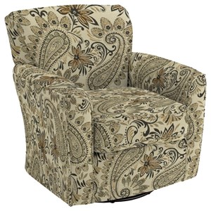 Best Home Furnishings Swivel Glide Chairs Kaylee Swivel Barrel Chair