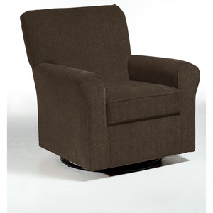 Best Home Furnishings Swivel Glide Chairs Hagen Swivel Glide