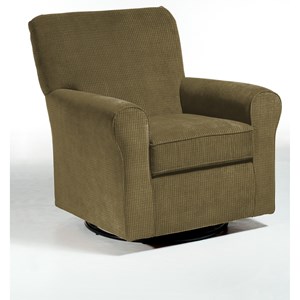 Best Home Furnishings Swivel Glide Chairs Hagen Swivel Glide