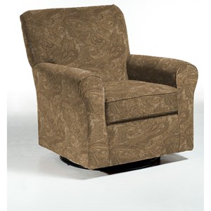 Best Home Furnishings Swivel Glide Chairs Hagen Swivel Glide