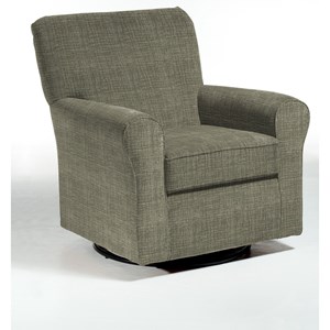 Best Home Furnishings Swivel Glide Chairs Hagen Swivel Glide