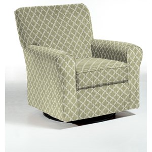 Best Home Furnishings Swivel Glide Chairs Hagen Swivel Glide