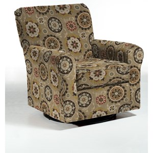 Best Home Furnishings Swivel Glide Chairs Hagen Swivel Glide