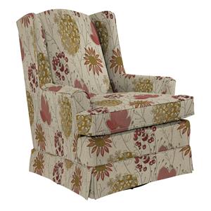 Best Home Furnishings Swivel Glide Chairs Natasha Swivel Glider