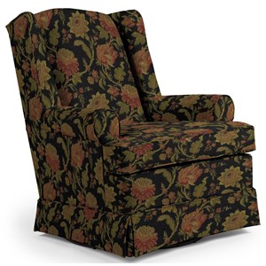 Best Home Furnishings Swivel Glide Chairs Roni Swivel Glider Chair