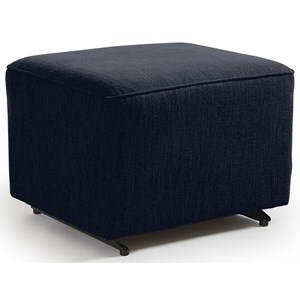 Best Home Furnishings Kacey Ottoman W/ Glider Base