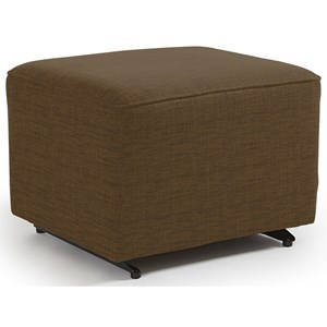 Best Home Furnishings Kacey Ottoman W/ Glider Base