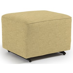 Best Home Furnishings Kacey Ottoman W/ Glider Base
