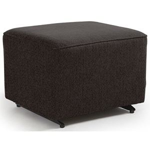 Best Home Furnishings Kacey Ottoman W/ Glider Base