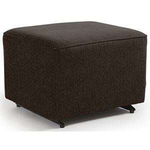 Best Home Furnishings Kacey Ottoman W/ Glider Base
