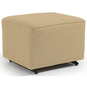 Best Home Furnishings Kacey Ottoman W/ Glider Base