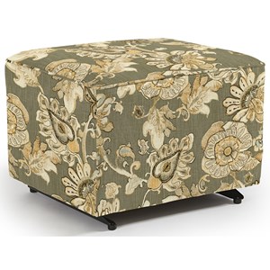 Best Home Furnishings Kacey Ottoman W/ Glider Base