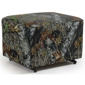 Best Home Furnishings Kacey Ottoman W/ Glider Base
