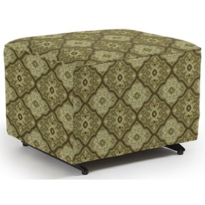 Best Home Furnishings Kacey Ottoman W/ Glider Base
