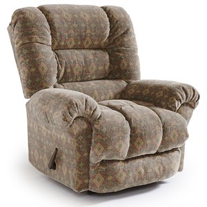 Best Home Furnishings Medium Recliners Seger Swivel Glider Recliner