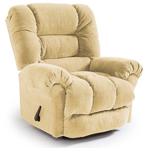 Best Home Furnishings Medium Recliners Seger Swivel Glider Recliner