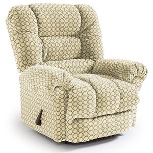 Best Home Furnishings Medium Recliners Seger Swivel Glider Recliner