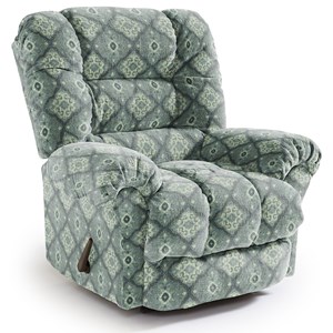 Best Home Furnishings Medium Recliners Seger Swivel Glider Recliner