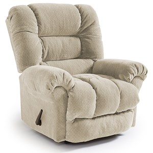 Best Home Furnishings Medium Recliners Seger Swivel Glider Recliner