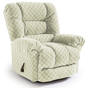 Best Home Furnishings Medium Recliners Seger Swivel Glider Recliner