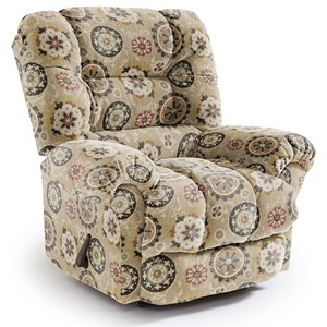 Best Home Furnishings Medium Recliners Seger Swivel Glider Recliner
