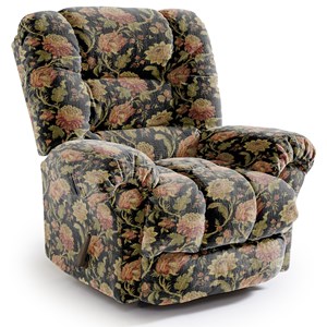 Best Home Furnishings Medium Recliners Seger Swivel Glider Recliner