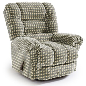 Best Home Furnishings Medium Recliners Seger Swivel Glider Recliner