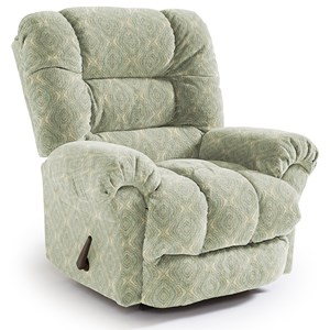 Best Home Furnishings Medium Recliners Seger Swivel Glider Recliner