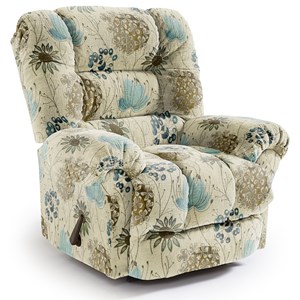 Best Home Furnishings Medium Recliners Seger Swivel Glider Recliner