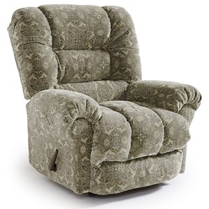 Best Home Furnishings Medium Recliners Seger Swivel Glider Recliner