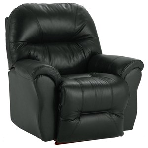 Best Home Furnishings Medium Recliners Bodie Power Rocker Recliner