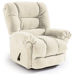 Best Home Furnishings Medium Recliners Seger Wallhugger Recliner