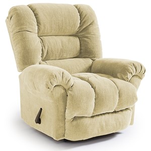 Best Home Furnishings Medium Recliners Seger Wallhugger Recliner