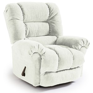 Best Home Furnishings Medium Recliners Seger Wallhugger Recliner