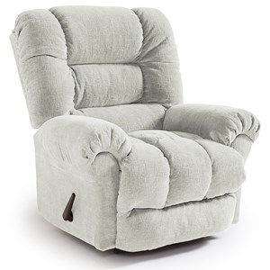 Best Home Furnishings Medium Recliners Seger Wallhugger Recliner