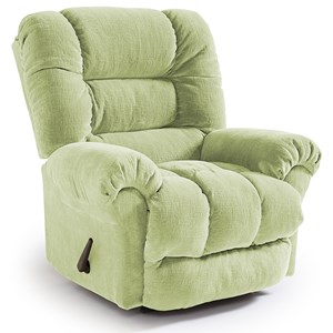 Best Home Furnishings Medium Recliners Seger Wallhugger Recliner
