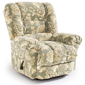 Best Home Furnishings Medium Recliners Seger Wallhugger Recliner