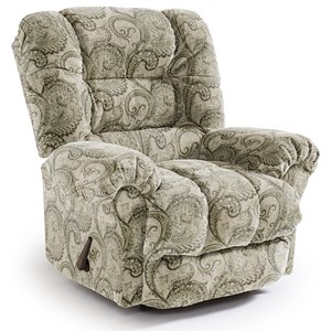 Best Home Furnishings Medium Recliners Seger Wallhugger Recliner