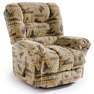 Best Home Furnishings Medium Recliners Seger Wallhugger Recliner